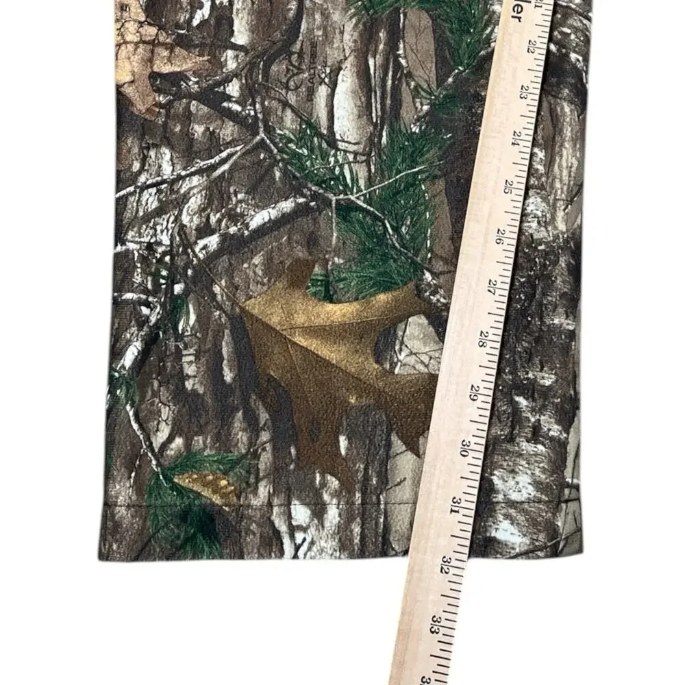 Cabela’s Mens Size 44 Pants Heavy Duty Hunting Cargo Woodland Camo Seclusion3D